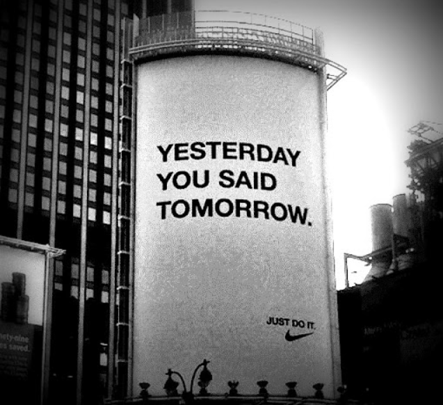 Nike ad that highlights powerful content marketing